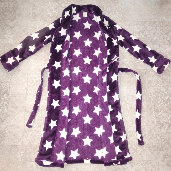 Purple Star Patterned Robe - Picture 3 of 3